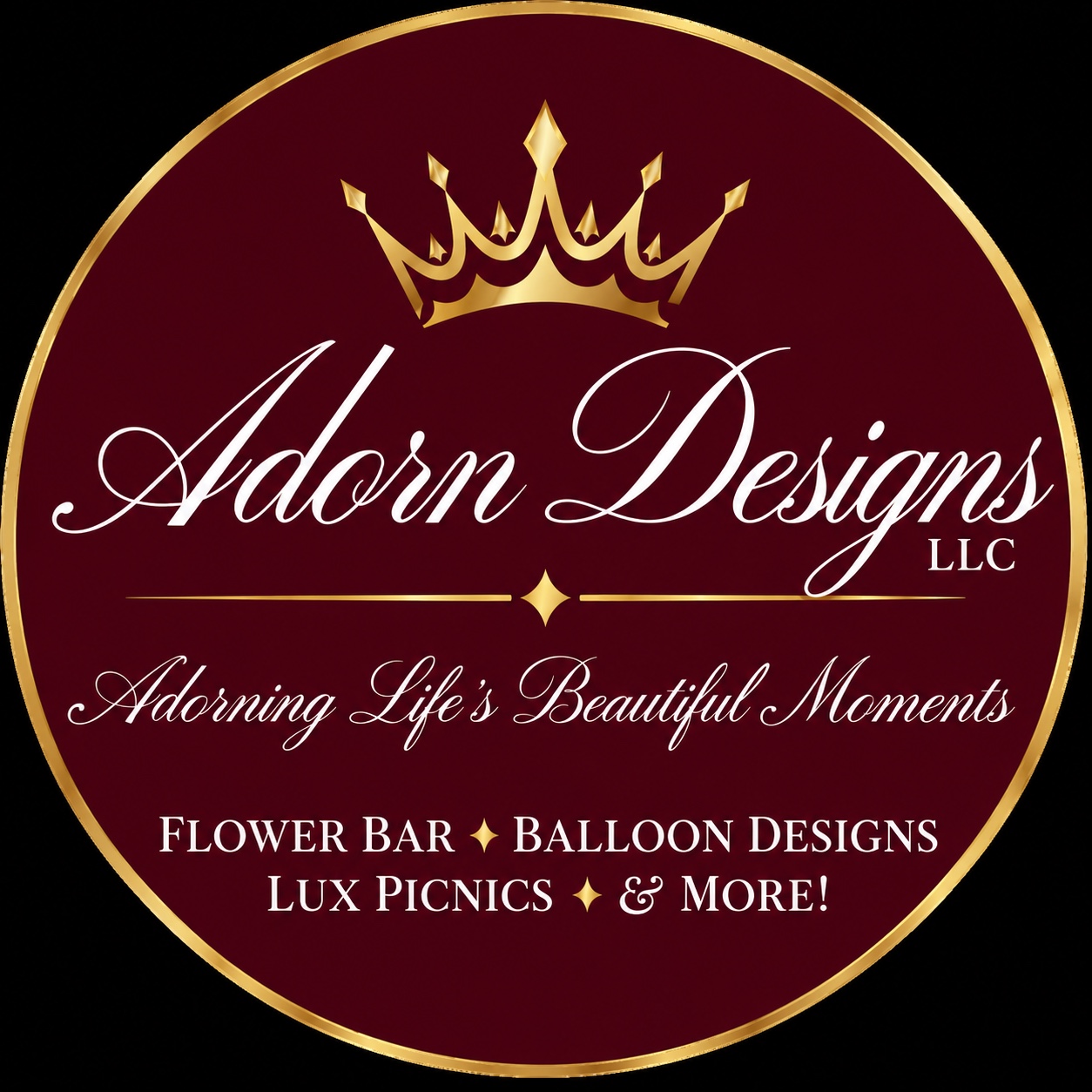 Adorn Designs LLC — Adorning Life’s Beautiful Moments. Flower Bar, Balloon Designs, Lux Picnics and more.